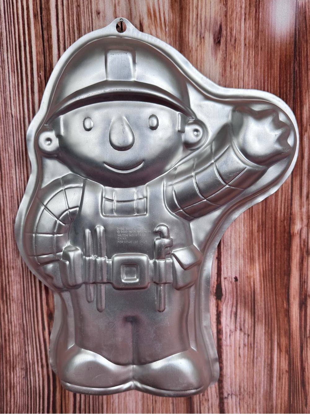 Wilton Bob The Builder Aluminum 2002 Cake Pan